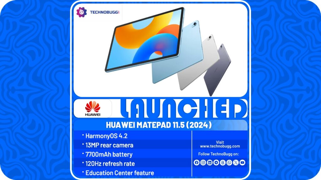 Huawei MatePad 11.5 (2024) Unveiled