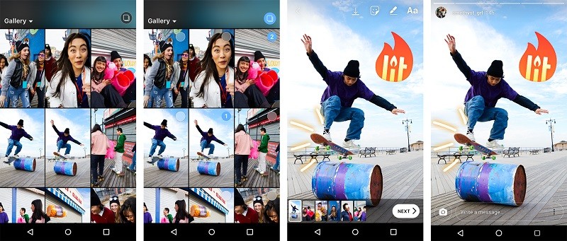 Now Batch Upload Photos and Video in Instagram Stories 