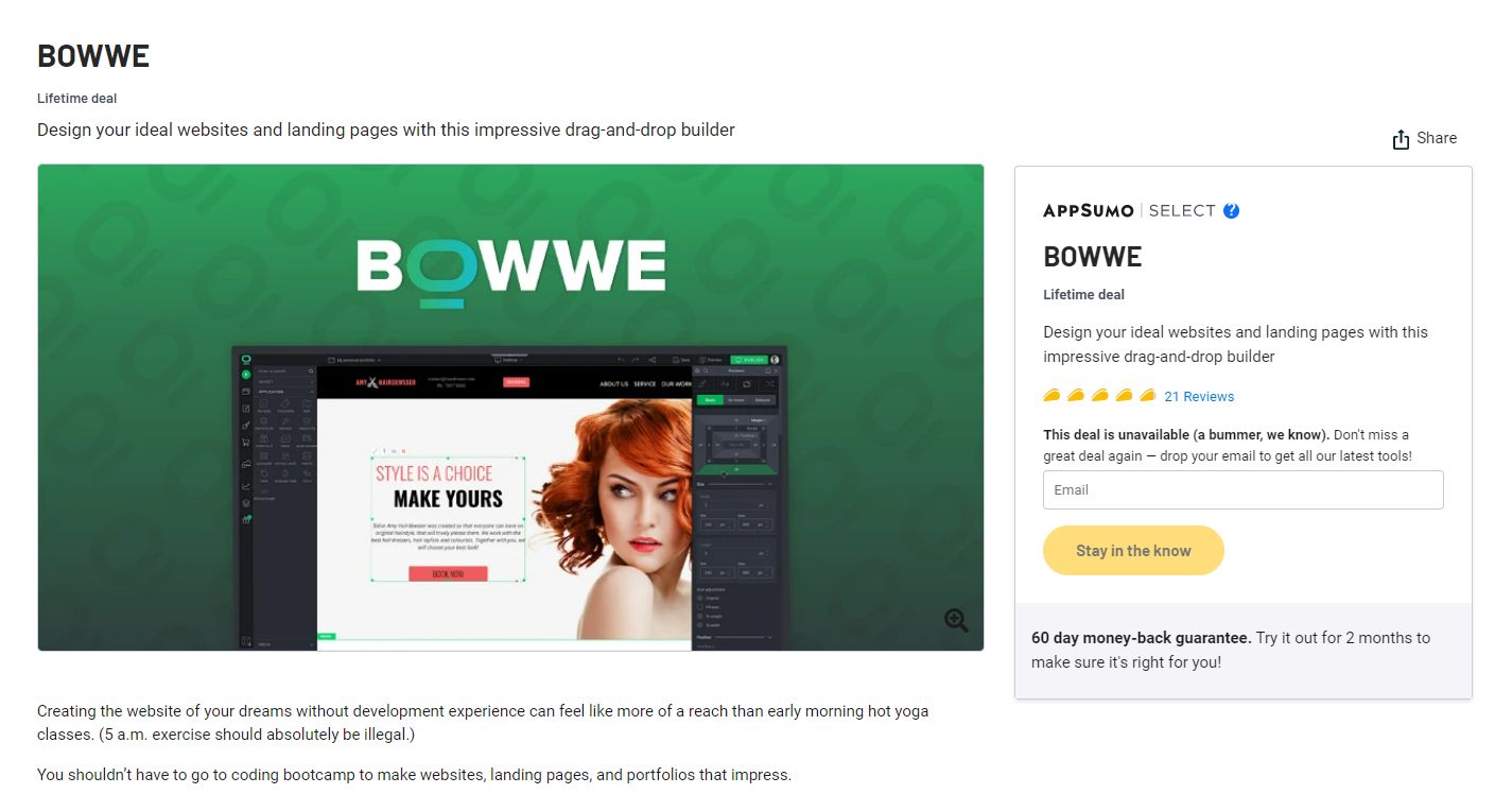 Have I just Discovered the Best Current Web Builder? BOWWE Review (2022)