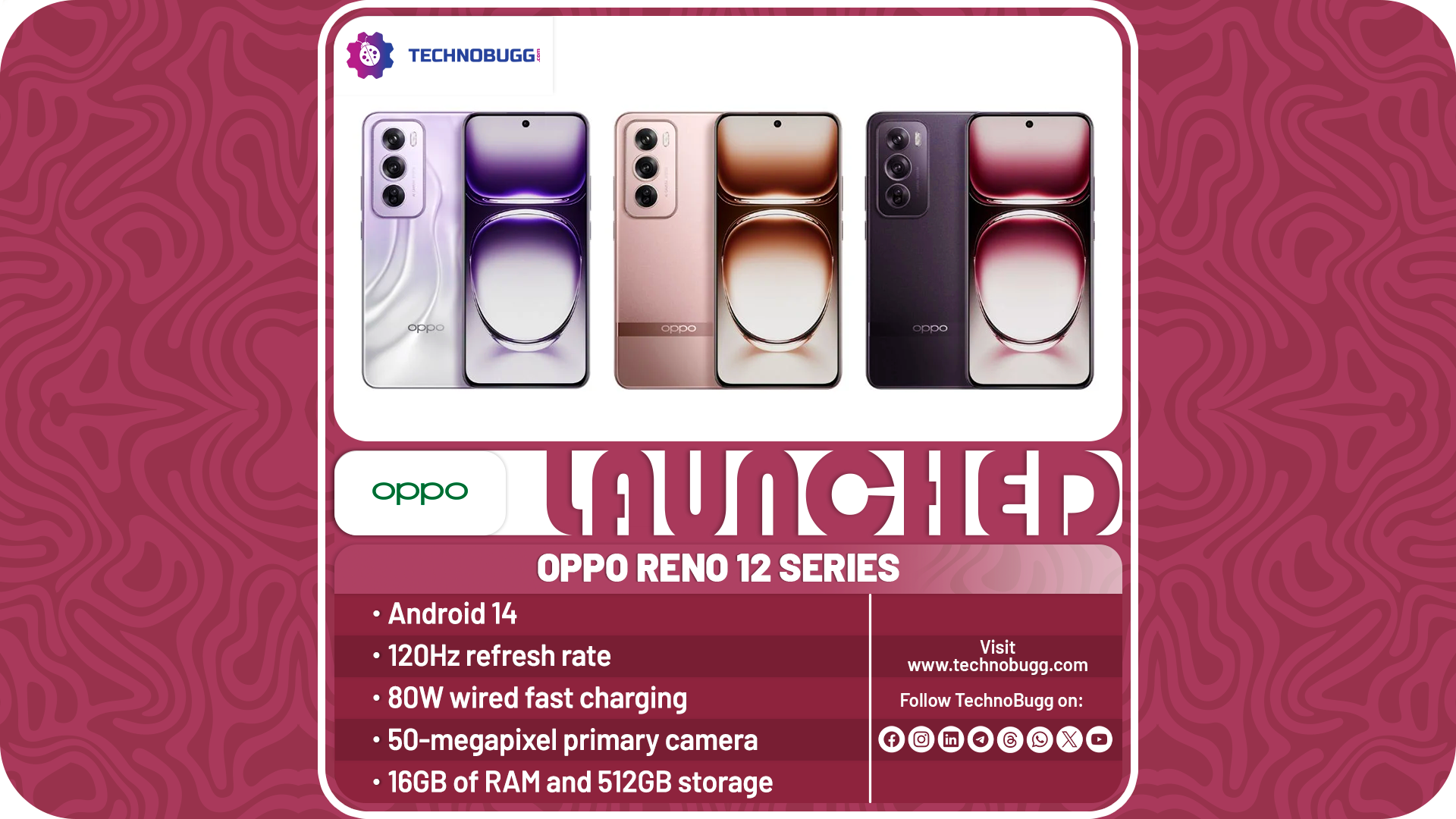 Oppo Reno 12 series