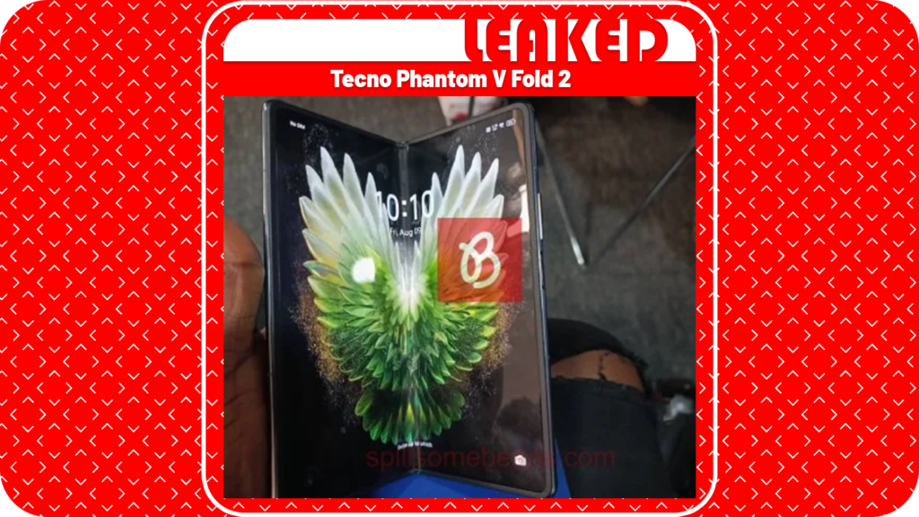 Tecno Phantom V Fold 2 Live Images Leaked